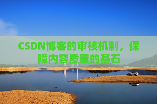 CSDN博客的审核机制，保障内容质量的基石